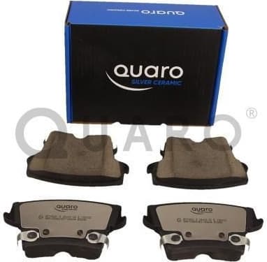 Brake Pad Set, disc brake QUARO SILVER CERAMIC QP7302C - image 2