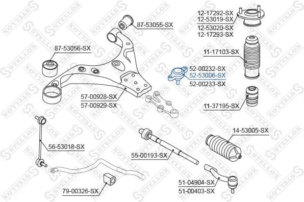 Ball Joint 52-53006-SX - image 2