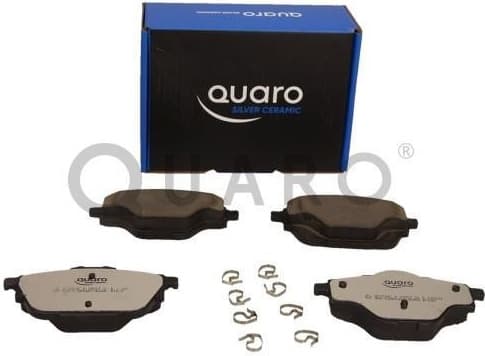 Brake Pad Set, disc brake QUARO SILVER CERAMIC QP7024C - image 2