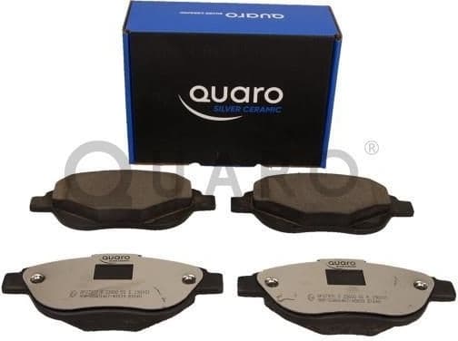 Brake Pad Set, disc brake QUARO SILVER CERAMIC QP3797C - image 2