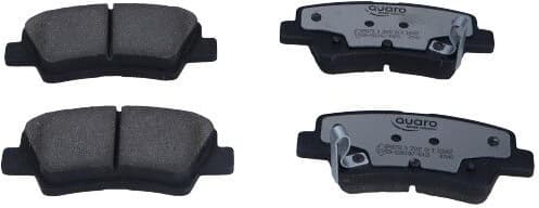 Brake Pad Set, disc brake QUARO SILVER CERAMIC QP6673C