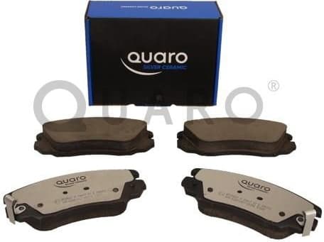 Brake Pad Set, disc brake QUARO SILVER CERAMIC QP2951C - image 2