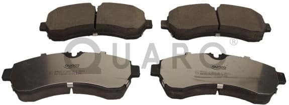 Brake Pad Set, disc brake QUARO SILVER CERAMIC QP9033C