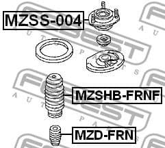 Rubber Buffer, suspension MZD-FRN - image 2