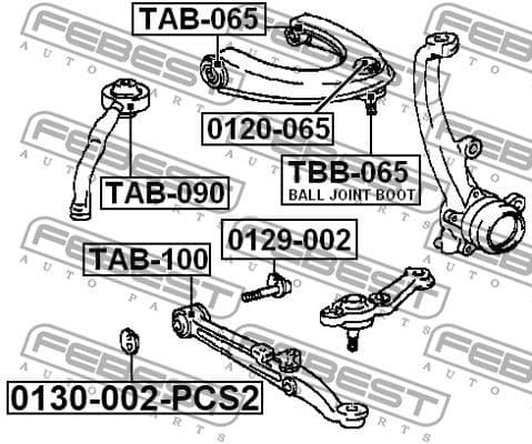 Caster Shim, axle beam 0130-002-PCS2 - image 2