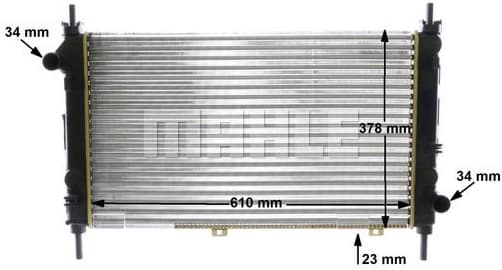 Radiator, engine cooling BEHR CR 1138 000S - image 12
