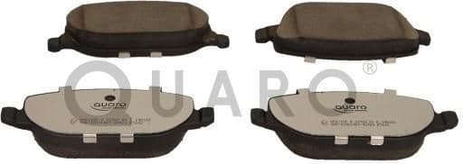 Brake Pad Set, disc brake QUARO SILVER CERAMIC QP6115C