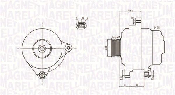 Alternator 063731792010