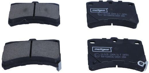 Brake Pad Set, disc brake 19-3135