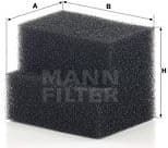 Filter, crankcase ventilation LC 5008