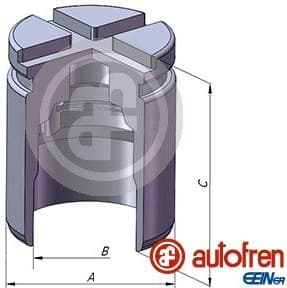 Piston, brake caliper D025472