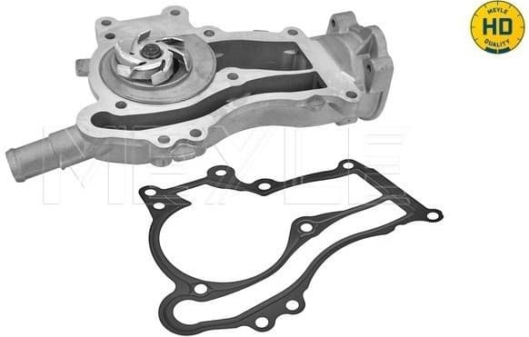 Water Pump, engine cooling MEYLE-HD: Better than OE. 613 220 0013/HD