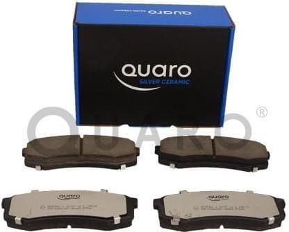 Brake Pad Set, disc brake QUARO SILVER CERAMIC QP0098C