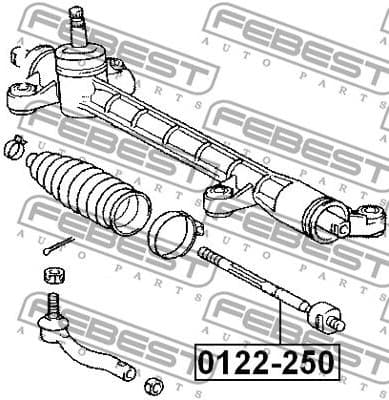 Inner Tie Rod 0122-250