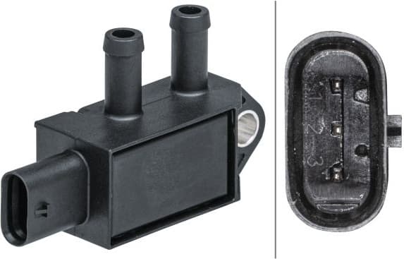 Sensor, exhaust pressure 6PP 009 403-221