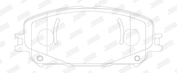 Brake Pad Set, disc brake 573900J