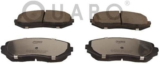 Brake Pad Set, disc brake QUARO SILVER CERAMIC QP3907C