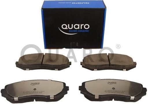 Brake Pad Set, disc brake QUARO SILVER CERAMIC QP3907C - image 2