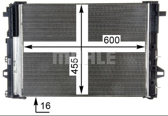 Condenser, air conditioning BEHR *** PREMIUM LINE *** AC 446 000P - image 13