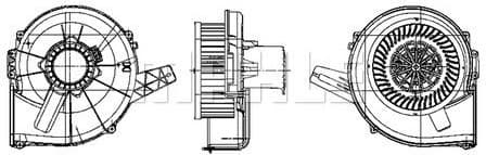 Interior Blower BEHR *** PREMIUM LINE *** AB 20 000P - image 2