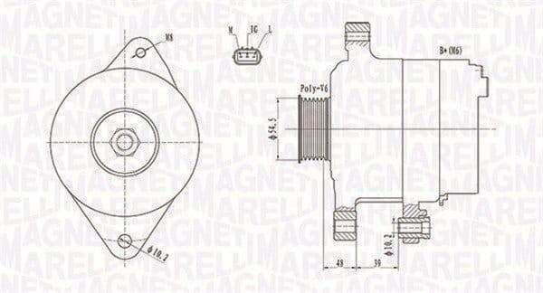 Alternator 063731800010