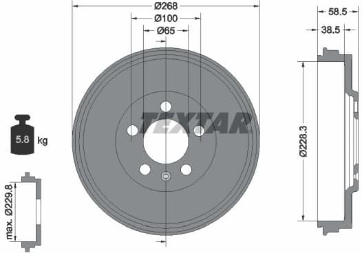 Brake Drum 94046000