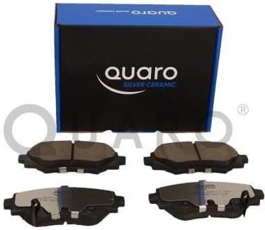 Brake Pad Set, disc brake QUARO SILVER CERAMIC QP1609C - image 2
