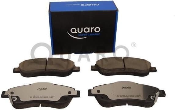Brake Pad Set, disc brake QUARO SILVER CERAMIC QP1687C - image 2