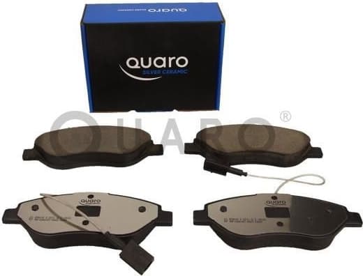 Brake Pad Set, disc brake QUARO SILVER CERAMIC QP0614C - image 2
