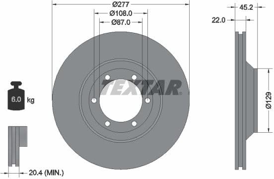Brake Disc 92149400