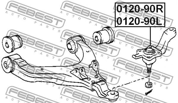 Ball Joint 0120-90R - image 2