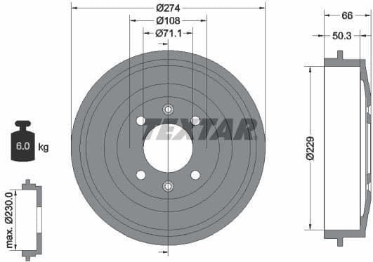 Brake Drum 94010300