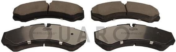 Brake Pad Set, disc brake QUARO SILVER CERAMIC QP7259C