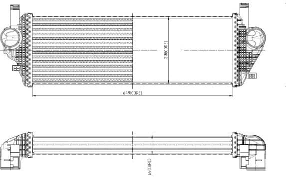Charge Air Cooler 309074