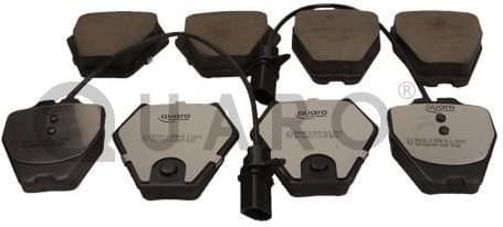 Brake Pad Set, disc brake QUARO SILVER CERAMIC QP4226C