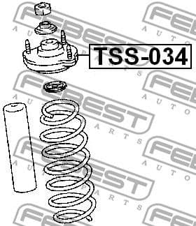 Suspension Strut Support Mount TSS-034 - image 2