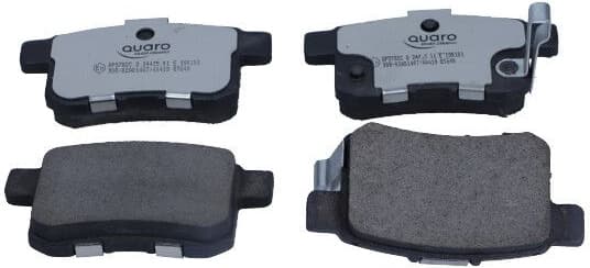 Brake Pad Set, disc brake QUARO SILVER CERAMIC QP5782C
