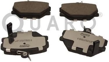 Brake Pad Set, disc brake QUARO SILVER CERAMIC QP1226C