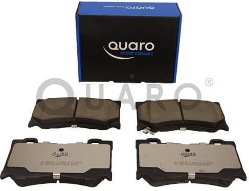 Brake Pad Set, disc brake QUARO SILVER CERAMIC QP3634C - image 2