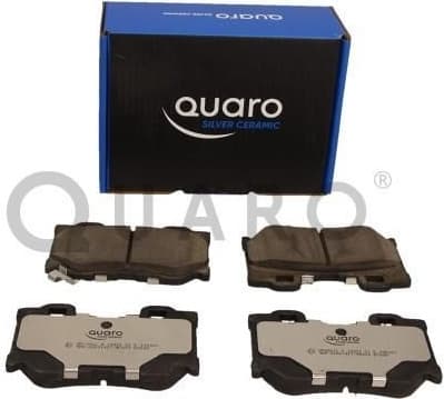 Brake Pad Set, disc brake QUARO SILVER CERAMIC QP6881C - image 2