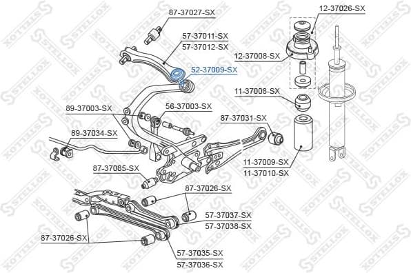 Ball Joint 52-37009-SX - image 2