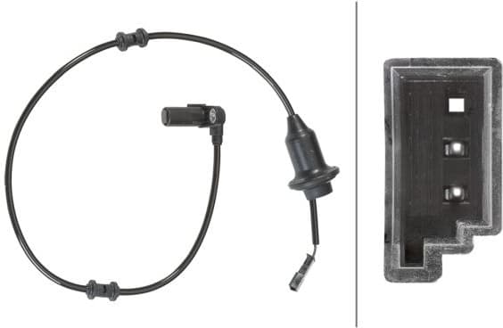 Sensor, wheel speed 6PU 010 039-831