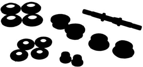 Link/Coupling Rod, stabiliser bar QS6561/HQ - image 3