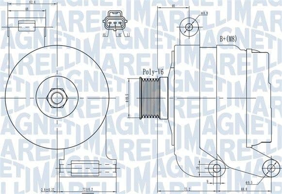 Alternator 063731931010