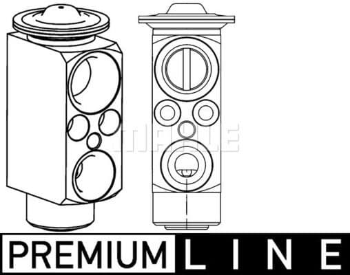 Expansion Valve, air conditioning BEHR *** PREMIUM LINE *** AVE 81 000P