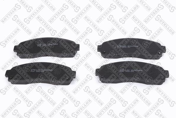 Brake Pad Set, disc brake 816 000-SX