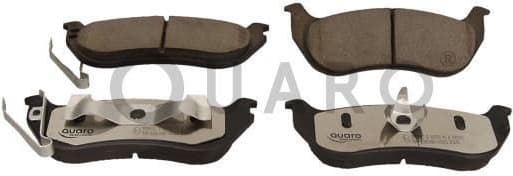 Brake Pad Set, disc brake QUARO SILVER CERAMIC QP5990C