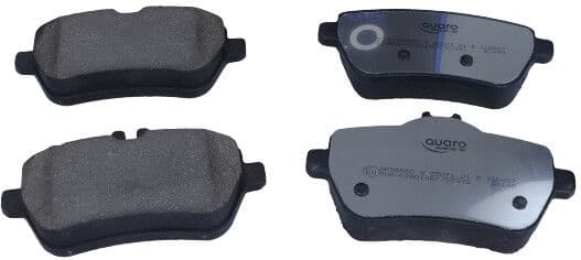 Brake Pad Set, disc brake QUARO SILVER CERAMIC QP5555C