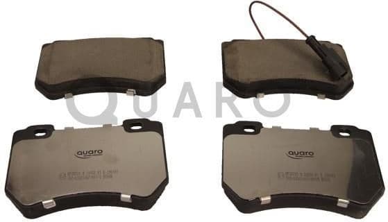 Brake Pad Set, disc brake QUARO SILVER CERAMIC QP3870C