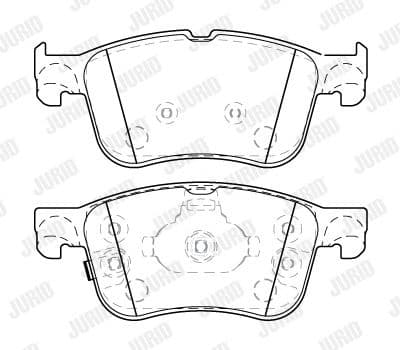 Brake Pad Set, disc brake 573834J